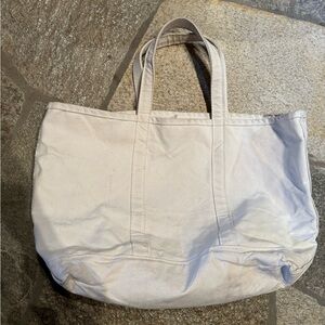 LL Bean Boat Tote size large